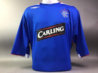 Lot 1646 - TWO RANGERS F.C. REPLICA JERSEYS