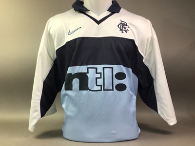 Lot 1649 - THREE RANGERS F.C. REPLICA JERSEYS