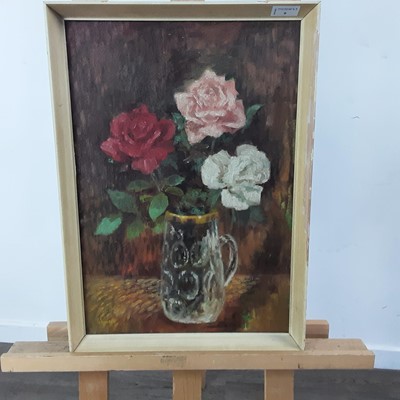 Lot 9 - FLORAL STILL LIFE