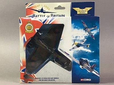 Lot 69 - COLLECTION OF SEVEN CORGI AVIATION ARCHIVE/WWII LEGENDS MODELS