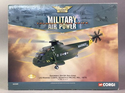 Lot 70 - COLLECTION OF NINE CORGI AVIATION ARCHIVE MODELS