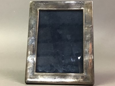 Lot 55 - MINIATURE SILVER PHOTO FRAME