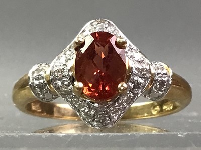 Lot 58 - TWO GEM SET RINGS