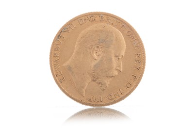 Lot 33 - EDWARD VII HALF SOVEREIGN