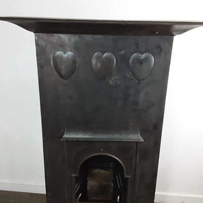 Lot 856 - C.F.A. VOYSEY (BRITISH, 1857–1941) FOR THE FALKIRK IRON COMPANY, MODEL 64 CAST IRON FIREPLACE