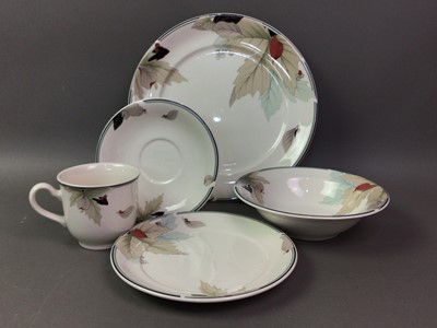 Lot 183 - MAPLE SHADE PART DINNER AND TEA SERVICE - NIL VALUE