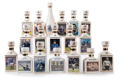 Lot 1590 - RANGERS F.C., COLLECTION OF WHISKY MINIATURES