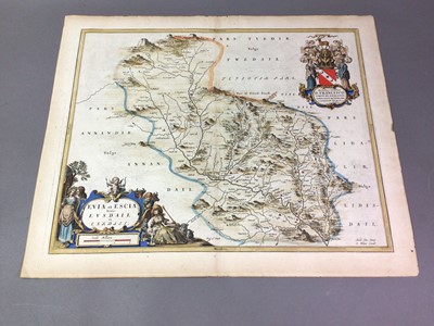 Lot 97 - JOHAN BLAEU, TIMOTHY PON 18TH CENTURY MAP