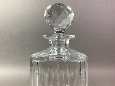 Lot 101 - GROUP OF CRYSTAL GLASSWARE