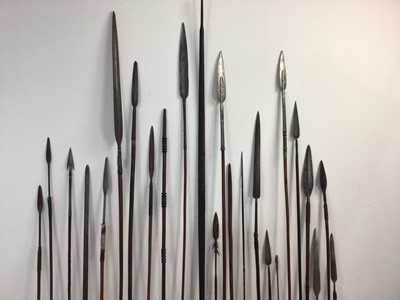 Lot 153 - COLLECTION OF AFRICAN TRIBAL SPEARS