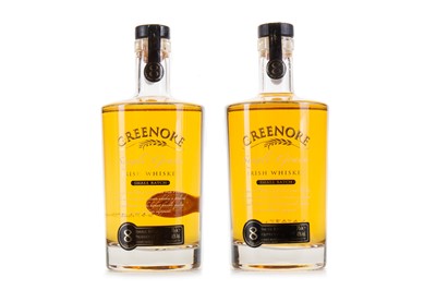 Lot 69 - 2 BOTTLES OF GREENORE 8 YEAR OLD SMALL BATCH