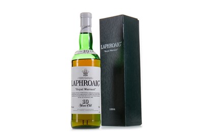 Lot 88 - LAPHROAIG 10 YEAR OLD ROYAL WARRANT 1994 - COLLECTION ONLY