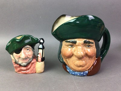 Lot 160 - GROUP OF TOBY JUGS