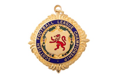 Lot 1614 - KEVIN FOTHERINGHAM OF RANGERS F.C., RESERVE LEAGUE WEST GILT MEDAL