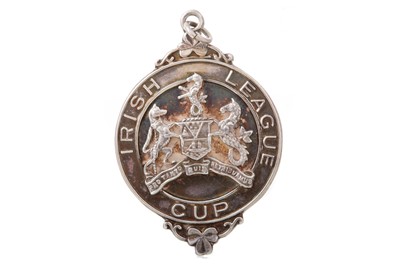 Lot 1618 - IRISH LEAGUE CUP FINALIST SILVER MEDAL