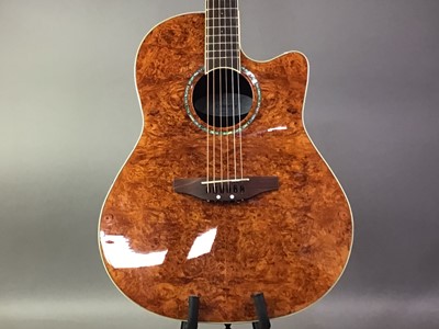 Lot 671 - OVATION SEMI-ACOUSTIC GUITAR