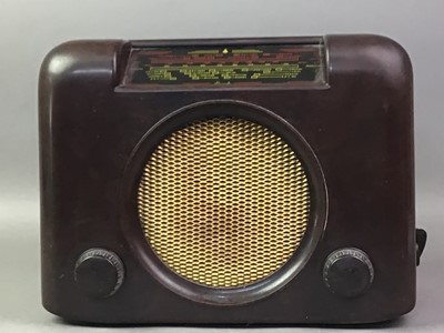 Lot 178 - THREE ART DECO BUSH BAKELITE RADIOS