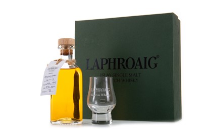 Lot 100 - LAPHROAIG 1999 HAND FILLED CASK #5166 25CL