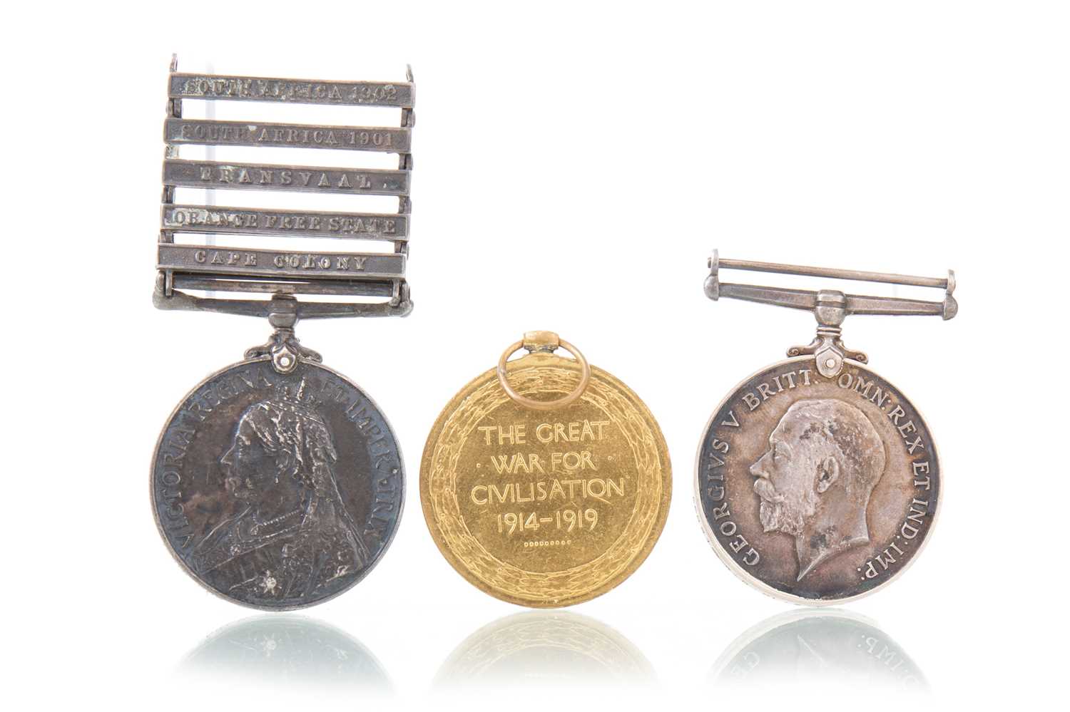 Lot 67 - MEDAL GROUP AWARDED TO W.E. YOUNG