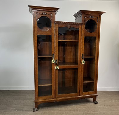 Lot 275A - VICTORIAN OAK BOOKCASE