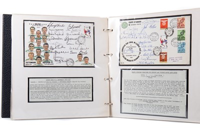 Lot 1691 - CELTIC F.C., FINE EUROPEAN CUP SIGNED FIRST DAY COVER COLLECTION