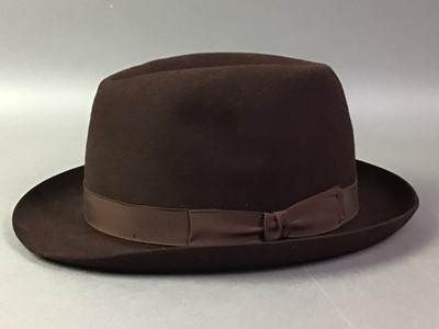 Lot 273 - TWO GENT'S FELT HATS