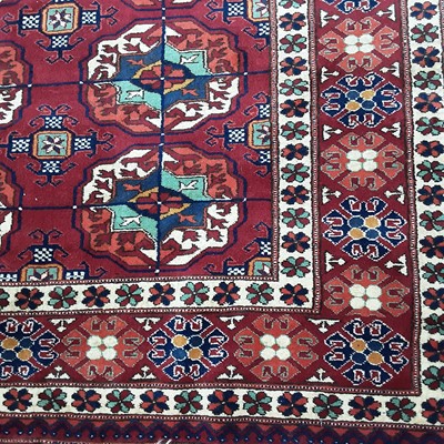 Lot 242 - TURKEMAN TEKKE RUG