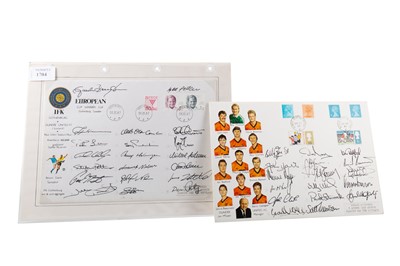 Lot 1704 - DUNDEE UNITED F.C. VS. I.F.K. GOTHENBURG, UEFA CUP SIGNED COVERS