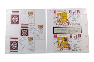 Lot 1707 - HEART OF MIDLOTHIAN F.C., CENTENARY SIGNED COVERS