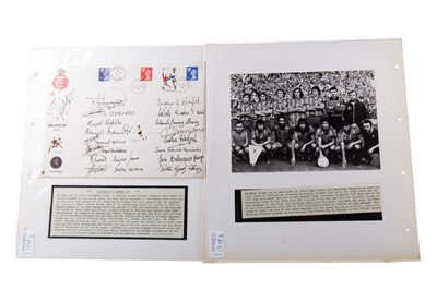 Lot 1708 - RANGERS F.C., SIGNED EUROPEAN COVERS