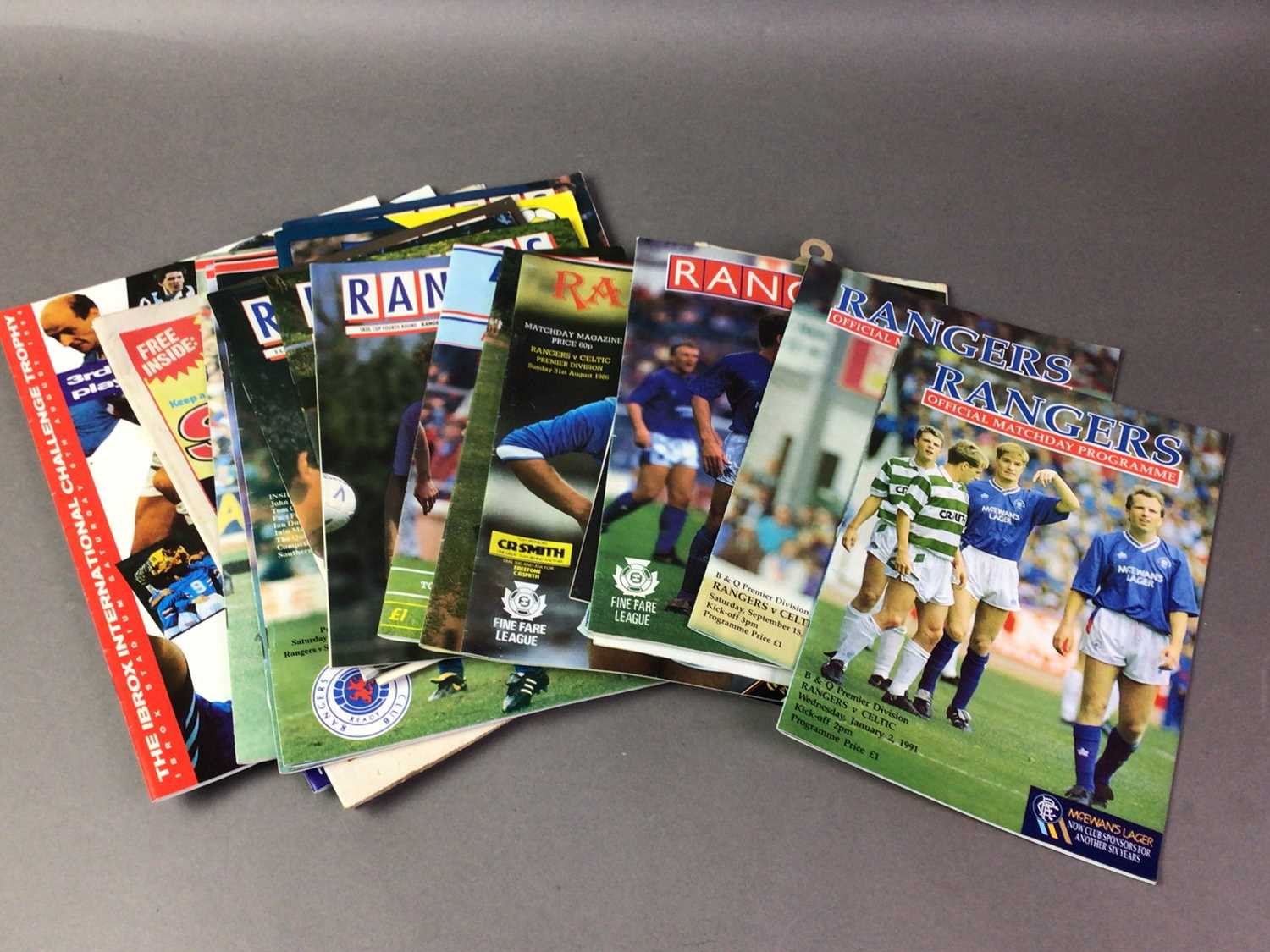 Lot 343 - COLLECTION OF FOOTBALL MATCHDAY PROGRAMMES