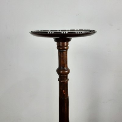 Lot 303 - MAHOGANY TORCHERE