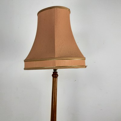 Lot 304 - OAK STANDARD LAMP