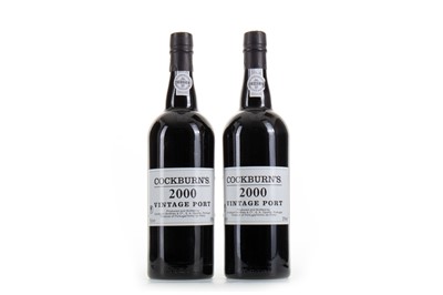 Lot 121 - 2 BOTTLES OF COCKBURN'S 2000 VINTAGE