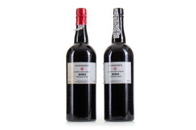 Lot 124 - 2 BOTTLES OF COCKBURN'S QUINTA DOS CANAIS 2003 VINTAGE