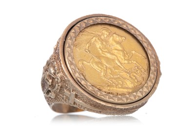 Lot 50 - VICTORIA SOVEREIGN RING