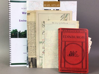 Lot 313 - 1920 HIGHLAND RAILWAY TIME-TABLE  AND OTHERS