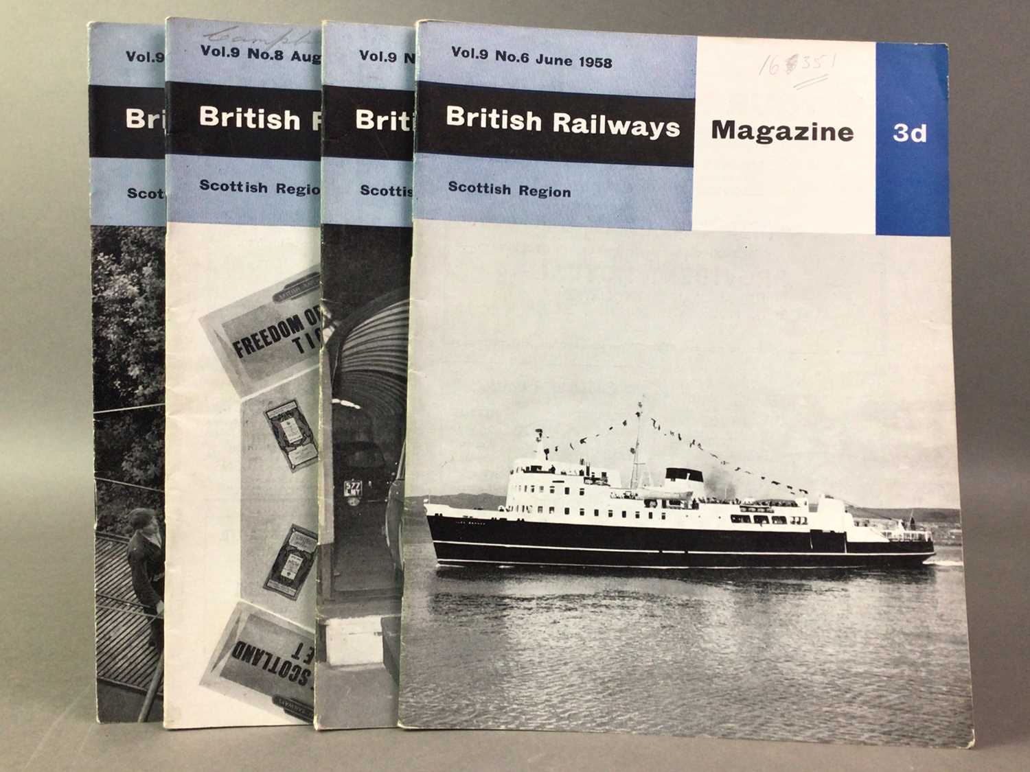 Lot 311 - GROUP OF BRITISH RAILWAYS MAGAZINES