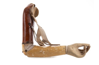 Lot 120 - WEBER & GEISSINGER, PROSTHETIC ARM