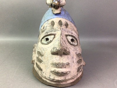 Lot 179 - YORUBA GELEDE MASK/HELMET