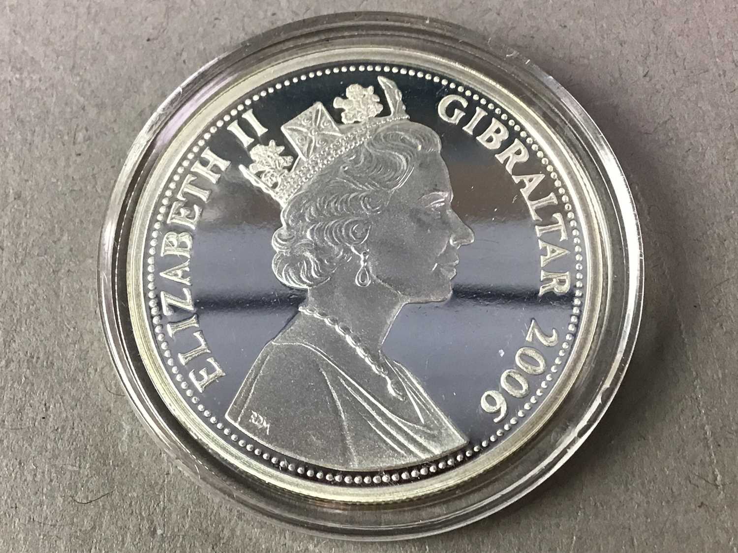 Lot 320 - SIX SILVER PROOF COINS