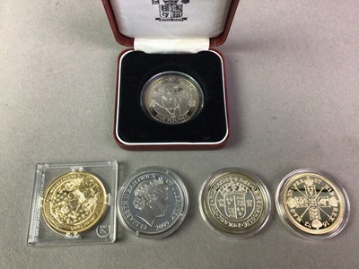 Lot 320 - SIX SILVER PROOF COINS