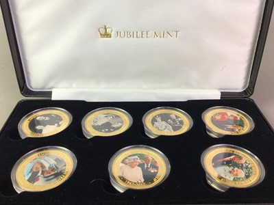 Lot 321 - QUEEN ELIZABETH II COMMEMORATIVE COIN SETS