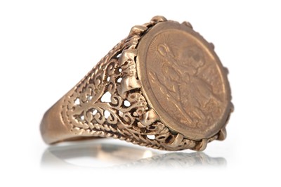 Lot 503 - ST CHRISTOPHER RING