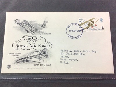 Lot 326 - GROUP OF VARIOUS STAMPS AND FIRST DAY COVERS