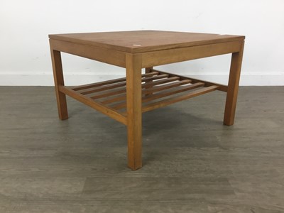 Lot 479 - TEAK SQUARE COFFEE TABLE