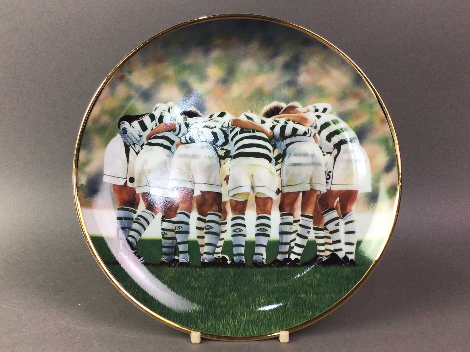 Lot 10 - COLLECTION OF CELTIC F.C. PLATES