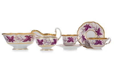 Lot 716 - WORCESTER FLIGHT BARR & BARR TEA AND COFFEE SERVICE