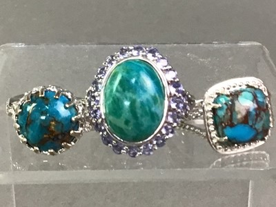 Lot 523 - COLLECTION OF TURQUOISE JEWELLERY