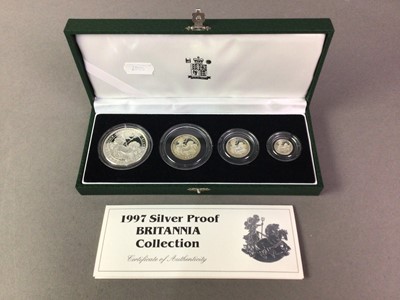 Lot 35 - 1997 SILVER PROOF BRITANNIA COLLECTION